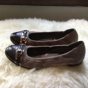 AGL Attilio Giusti Leombruni 36 Cap Toe Flat